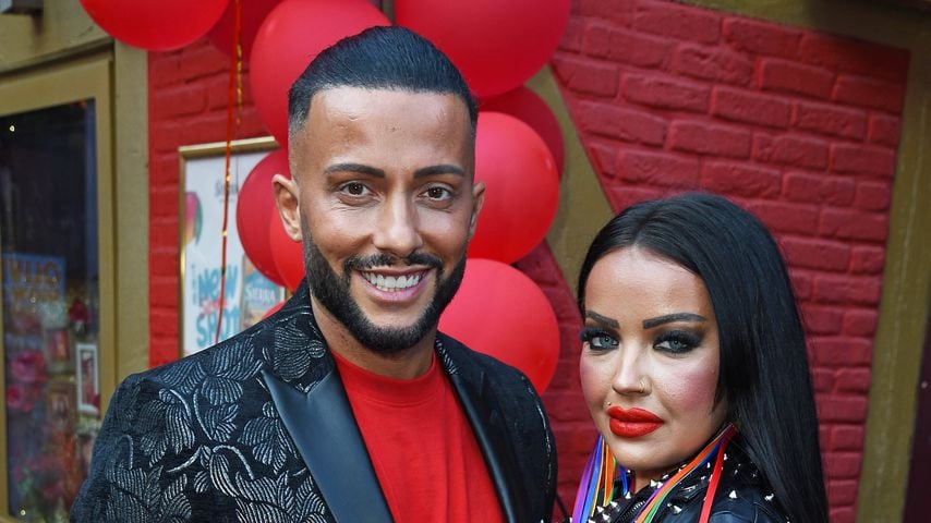 Domenico de Cicco und Laura Muriale bei der Olivia Jones Sommerparty in Hamburg, Mai 2024