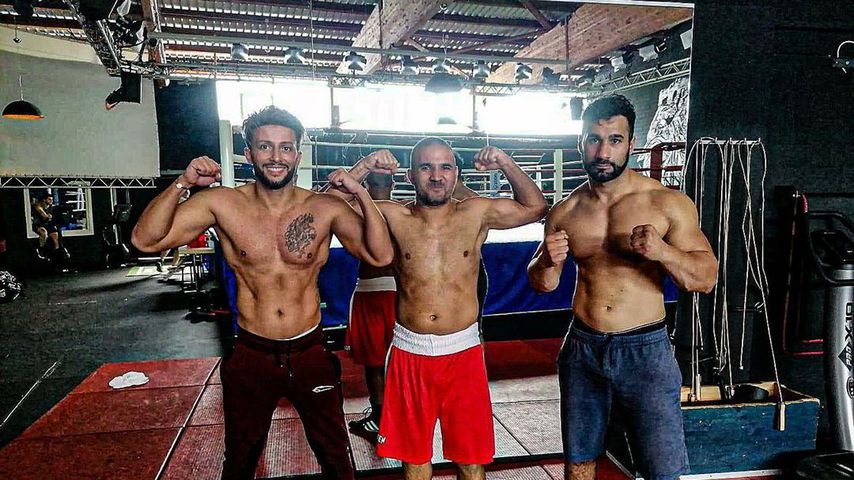 Domenico De Cicco beim Boxtraining