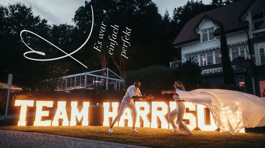 Dominic und Sarah Harrison im August 2019
