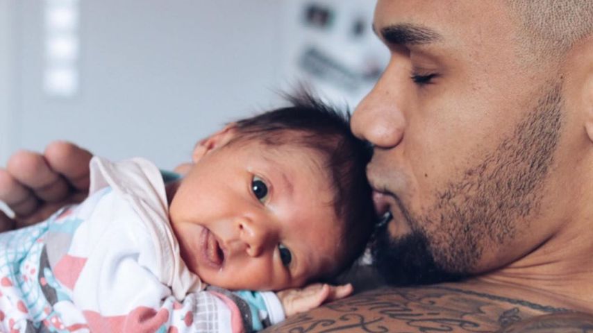 Dominic Harrison und seine Tochter Mia Rose