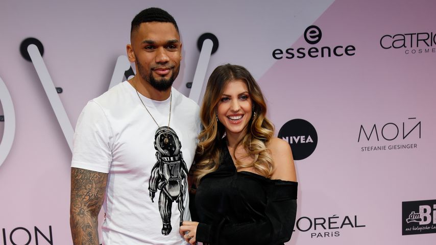 Dominic und Sarah Harrison bei der Glow 2019