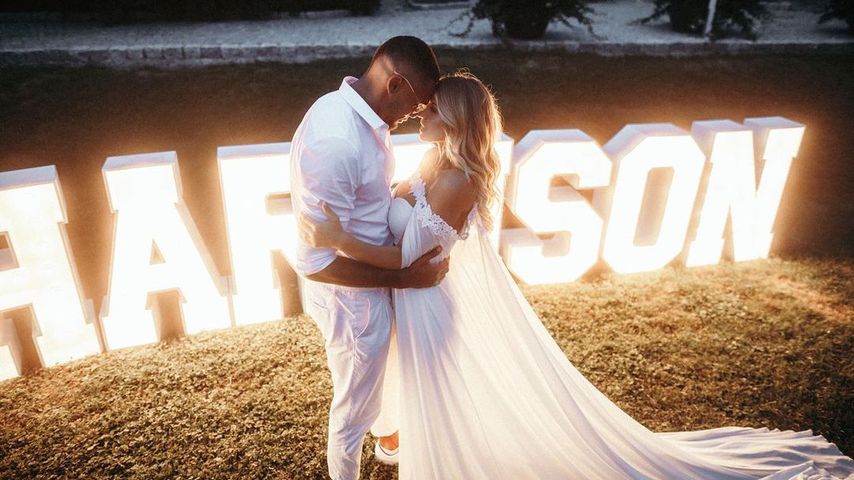 Hochzeitstag: Sarah Harrison schwärmt von ihrem Dominic