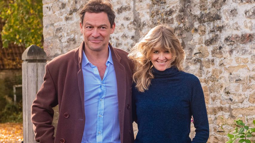 Dominic West mit seiner Frau Catherine FitzGerald