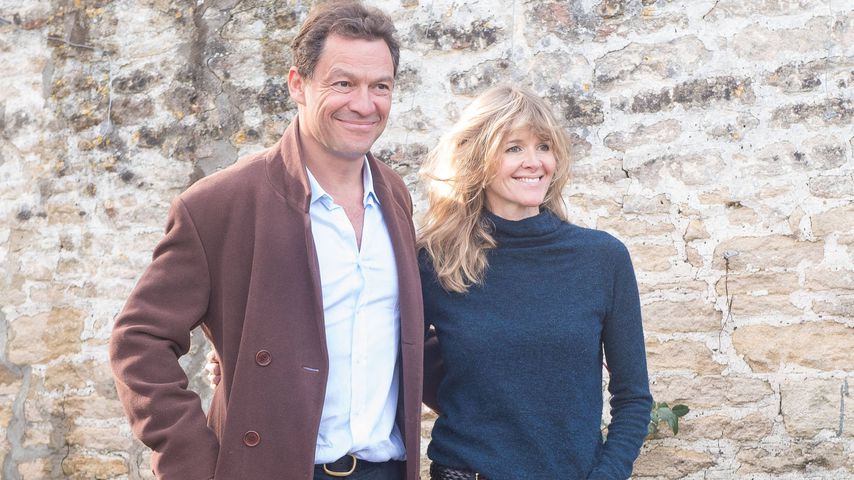 Dominic West und Catherine FitzGerald im Oktober 2020