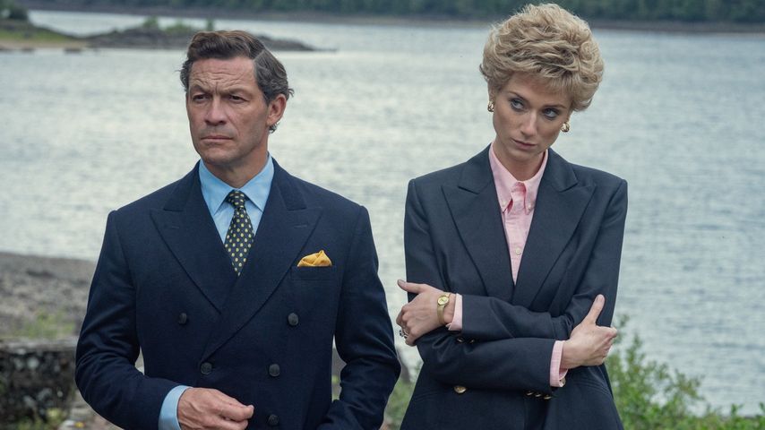 Dominic West und Elizabeth Debicki in "The Crown"