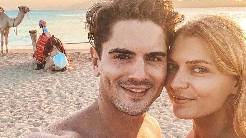 Dominik Bruntner und Jolina Fust im Februar 2020