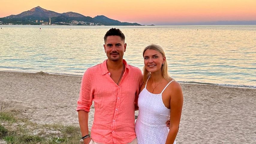 Dominik Bruntner und Jolina Fust im Oktober 2023 auf Mallorca