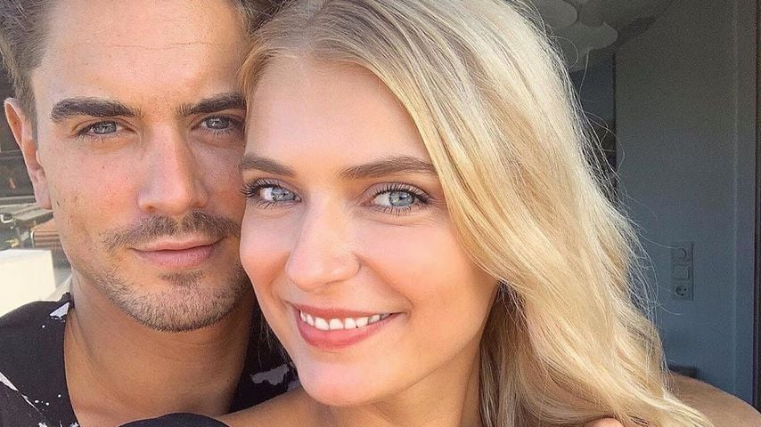 Dominik Bruntner und GNTM-Jolina feiern zweiten Jahrestag!