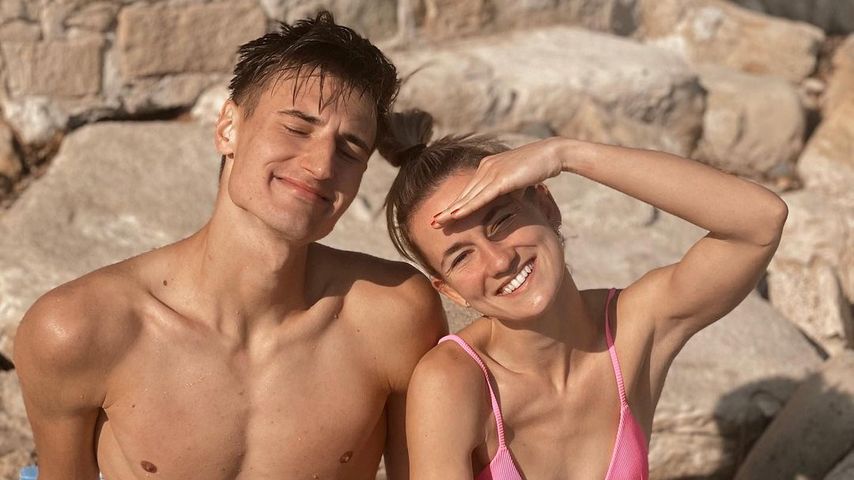 Dominik Černý und Hana Burzalová, Dezember 2022