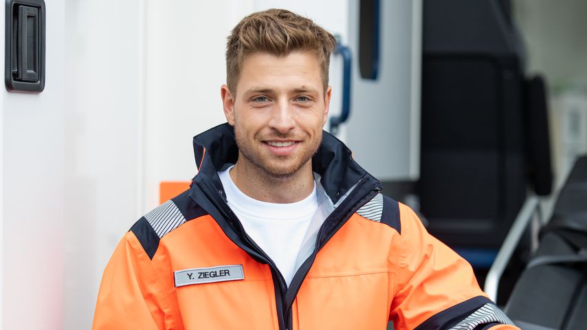 Dominik Flade in den MMC-Studios in Köln im Juni 2021