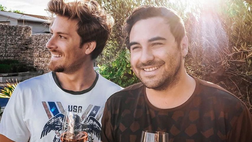 Dominik Schmitt und Lars Steinhöfel im Mai 2020