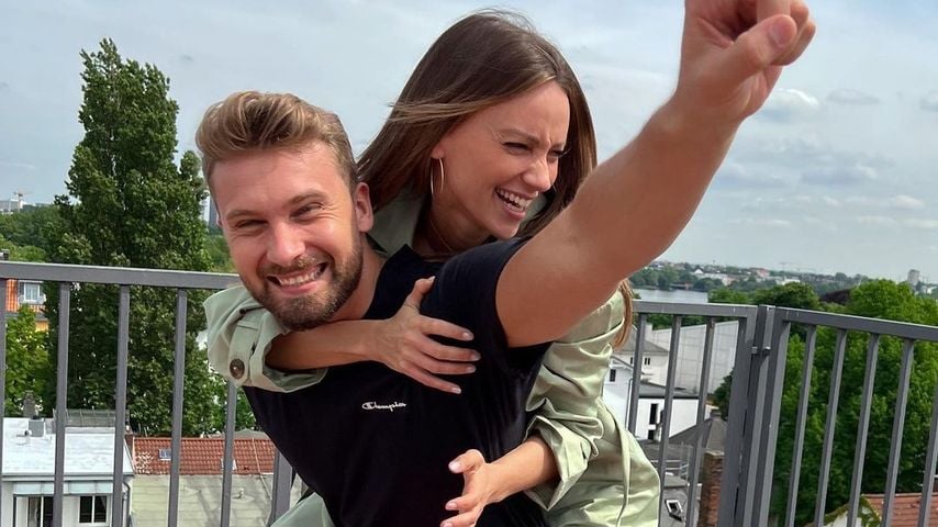 Dominik Stuckmann und seine Freundin Anna Rossow