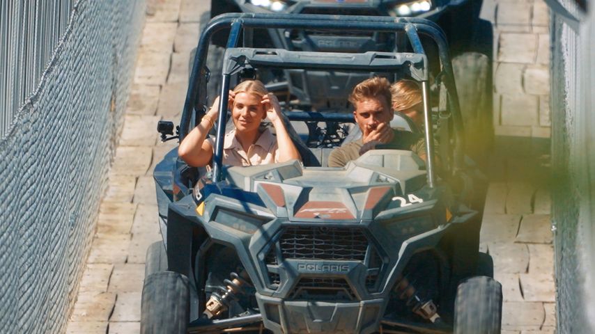 Dominik Stuckmann und Nele Wüstenberg bei einem Bachelor-Date