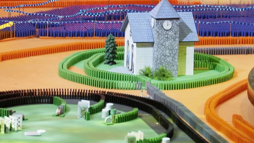 "Domino Day" im Jahr 2009