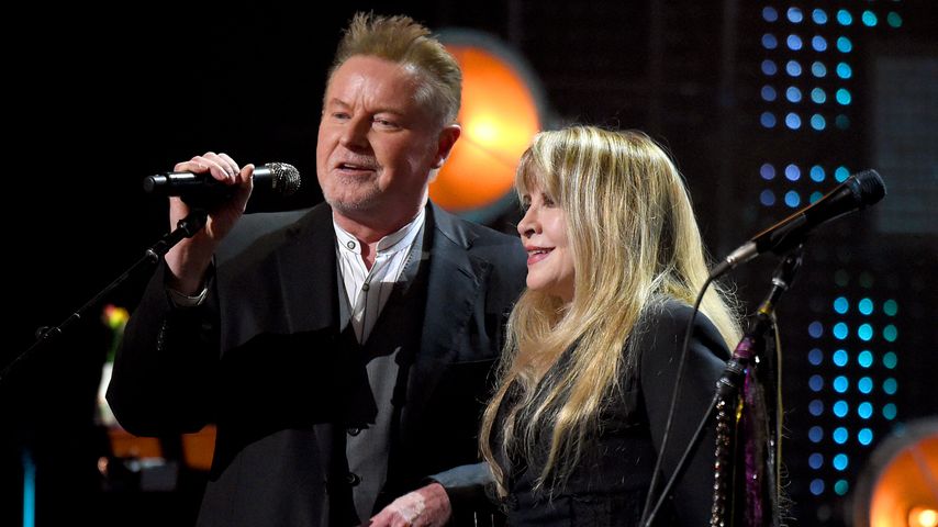 Don Henley und Stevie Nicks singen bei Rock & Roll Hall Of Fame im Jahr 2019