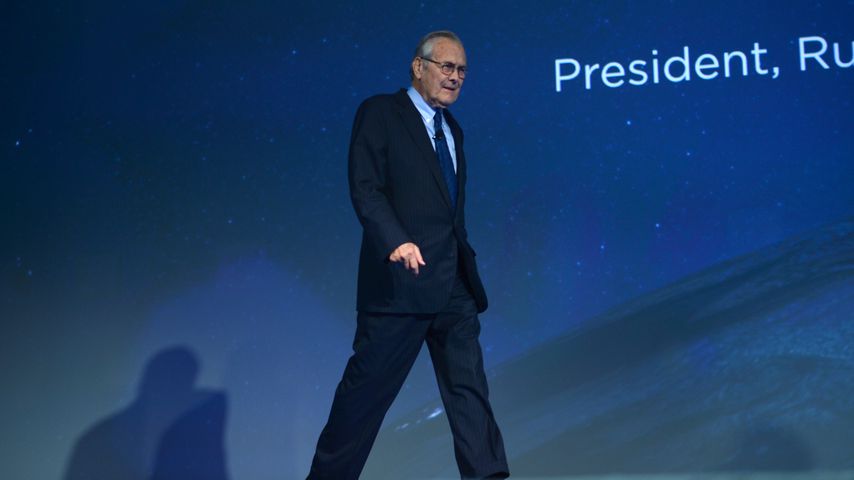 Donald Rumsfeld, ehemaliger Verteidigungsminister der USA