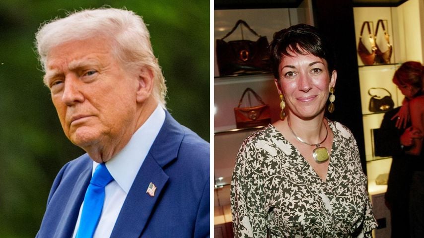 Ghislaine Maxwell will Donald Trump um Strafmilderung bitten