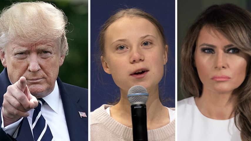 Trump-Greta-Beef: Melania distanziert sich von ihrem Ehemann