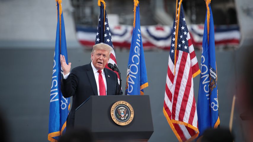 Donald Trump in Marinette, 2020
