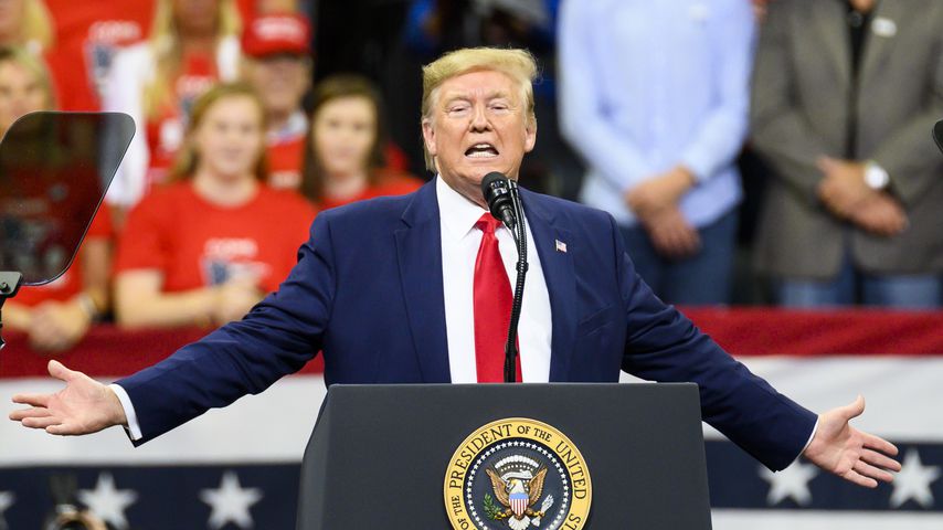 Donald Trump in Minneapolis, Oktober 2019