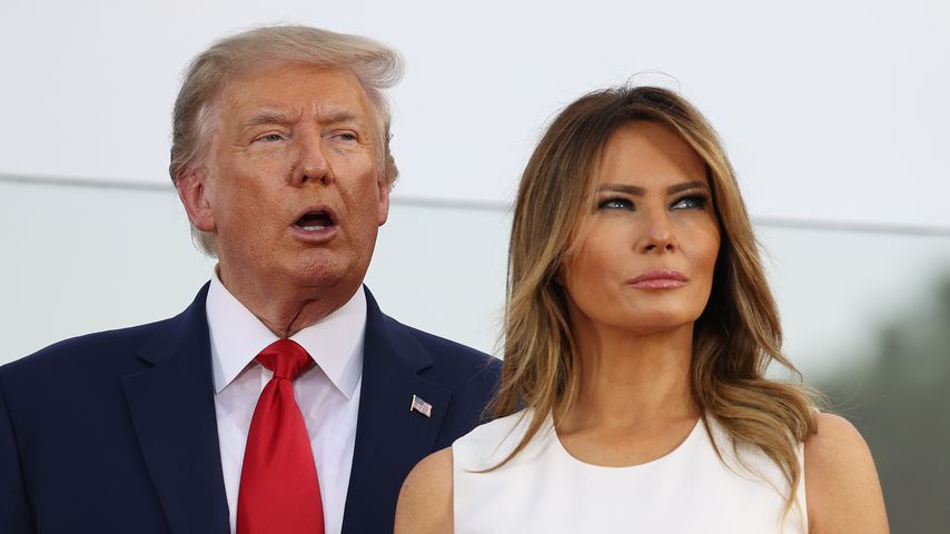Donald und Melania Trump im Jahr 2020