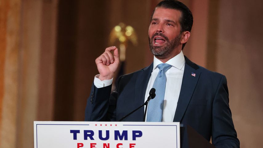 Donald Trump Jr. bei einer Wahlkampfveranstaltung in Washington D.C. im August 2020