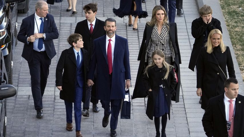 Donald Trump Jr. mit seinen Kindern und Ex-Frau Vanessa, Januar 2025