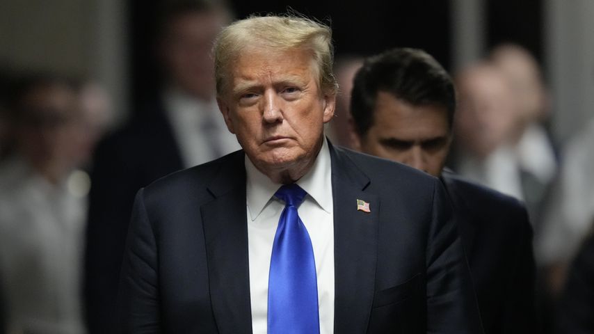 Donald Trump im New Yorker Gericht im Mai 2024