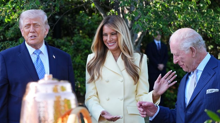 König Charles und Camilla feiern Gartenfest bei den Trumps