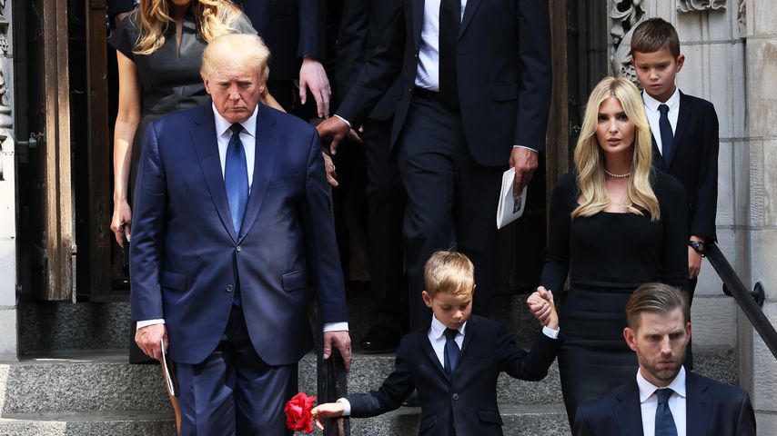 Donald Trump mit seinen Kindern Ivanka und Eric Trump