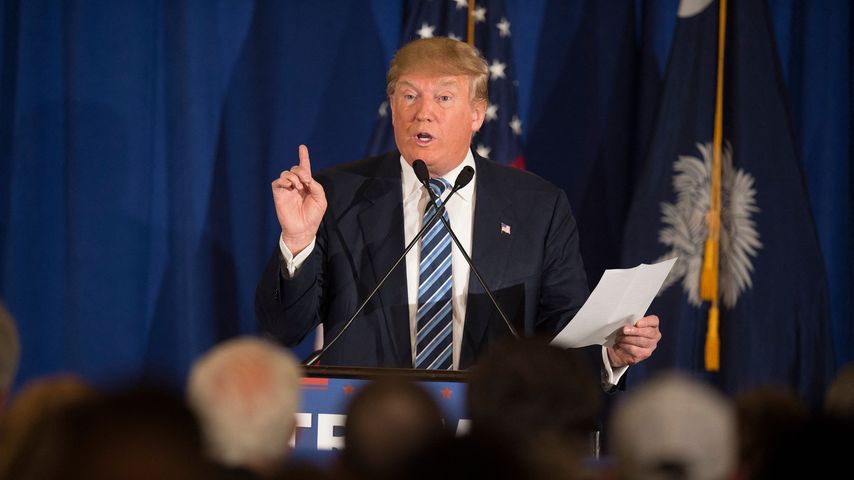 Donald Trump, Februar 2016