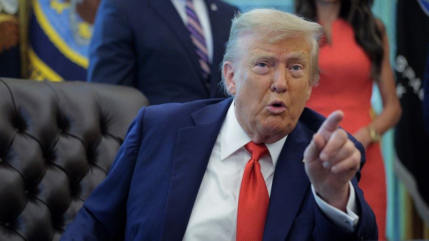 Donald Trump, August 2025