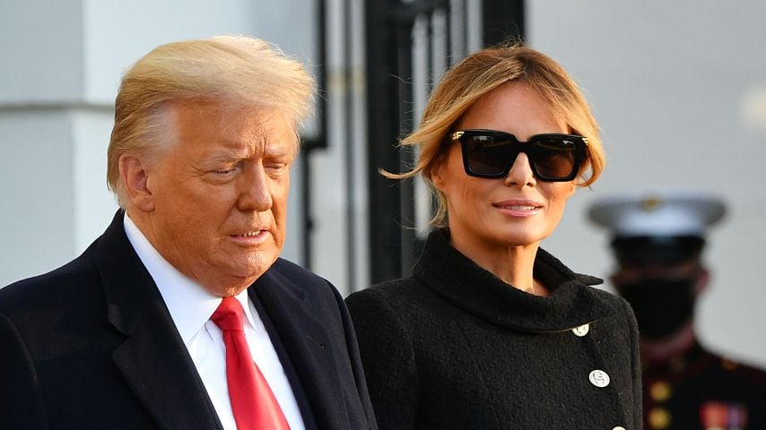 Donald und Melania Trump, Januar 2021