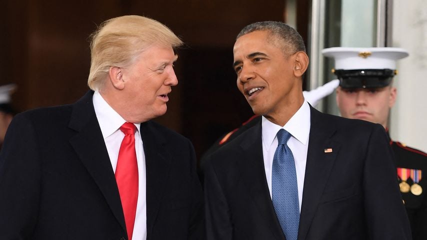 Donald Trump versteckt Barack Obamas Porträt im Weißen Haus