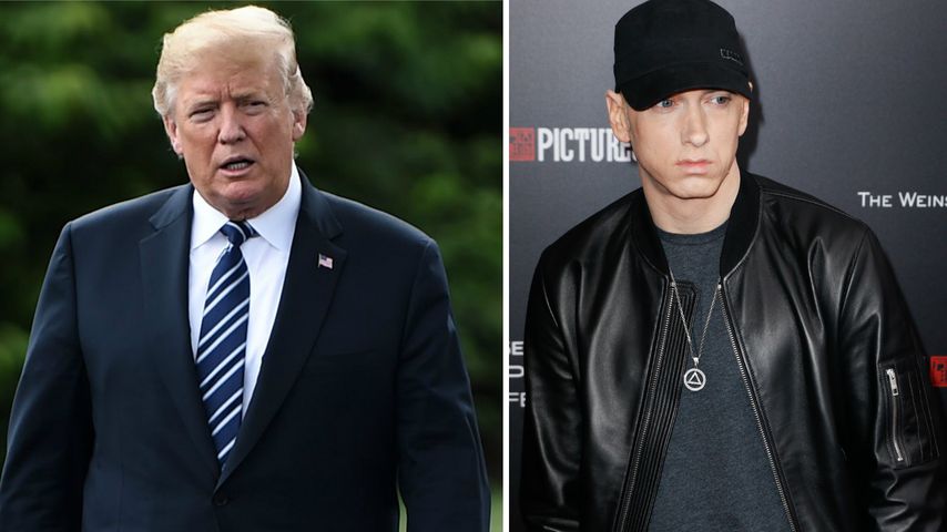 Wegen Trump-Diss in Song: Secret Service hinter Eminem her