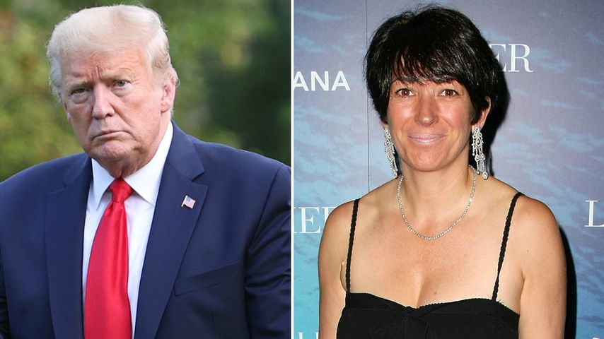 Donald Trump wünscht Epstein-Komplizin Maxwell "alles Gute"