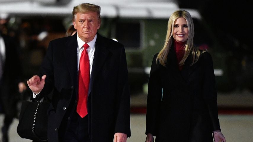 Donald Trump und Ivanka Trump im Januar 2021