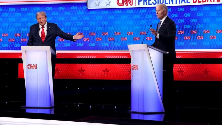 Donald Trump und Joe Biden