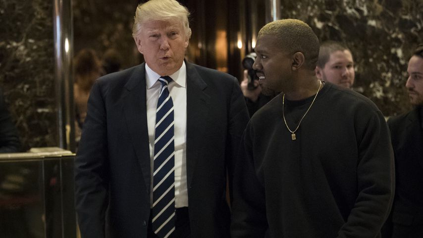 Donald Trump und Kanye West
