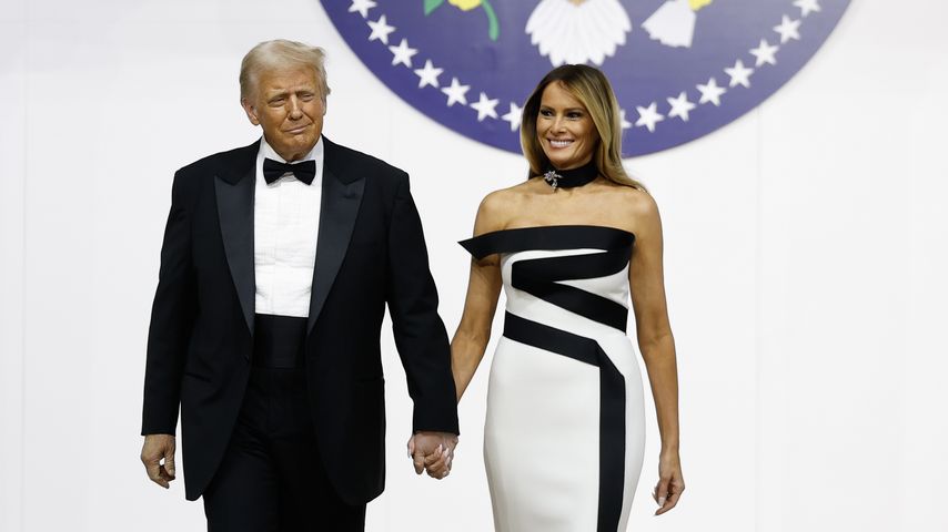 Donald Trump und Melania Trump beim Commander-in-Chief-Ball im Januar 2025