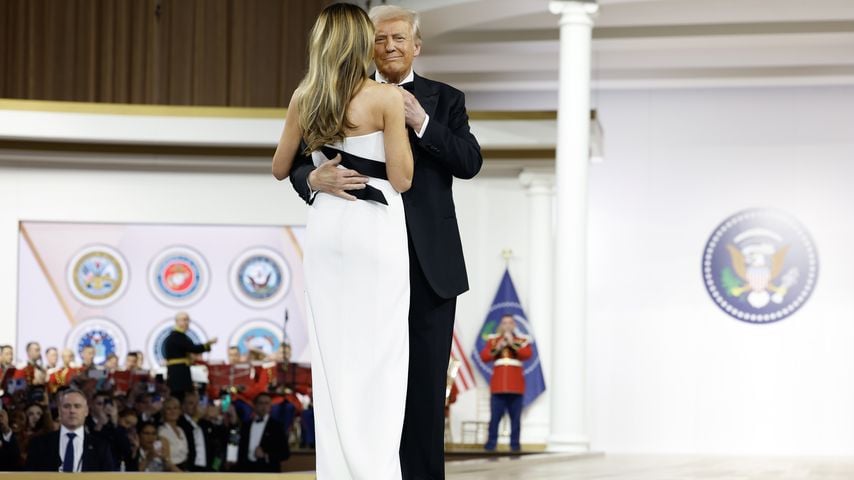 Donald Trump und Melania Trump beim Commander-in-Chief-Ball im Januar 2025
