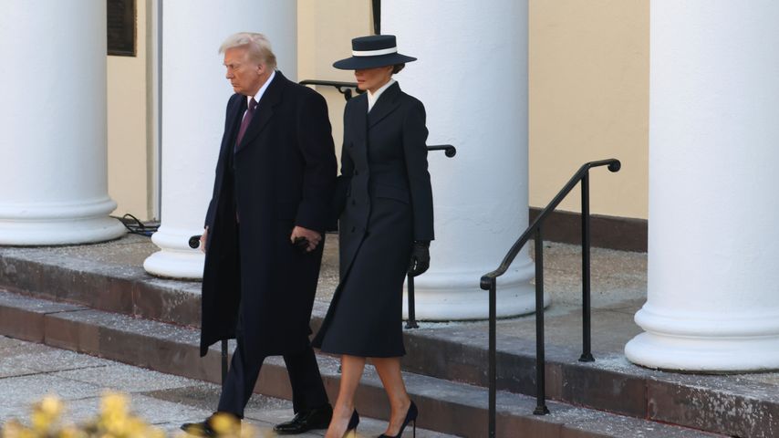 Donald Trump und Melania Trump bei seiner Amtseinführung 2025