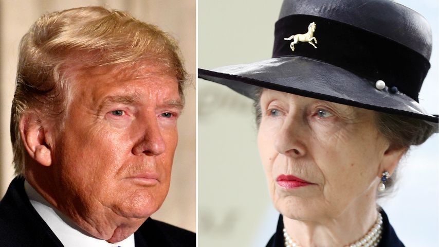 Null Bock auf Donald Trump: Das Netz feiert Prinzessin Anne