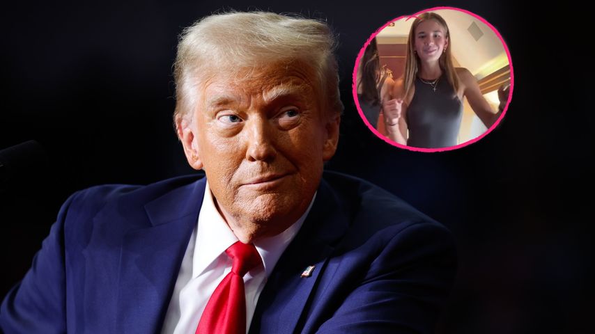 Donald Trumps Enkelin tanzt im Privatjet ihres Großvaters