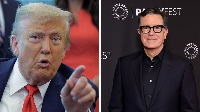 Trump fordert das "Einschläfern" von Host Stephen Colbert