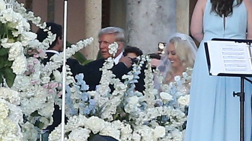 Romantische Open-Air-Hochzeit: Tiffany Trump hat geheiratet