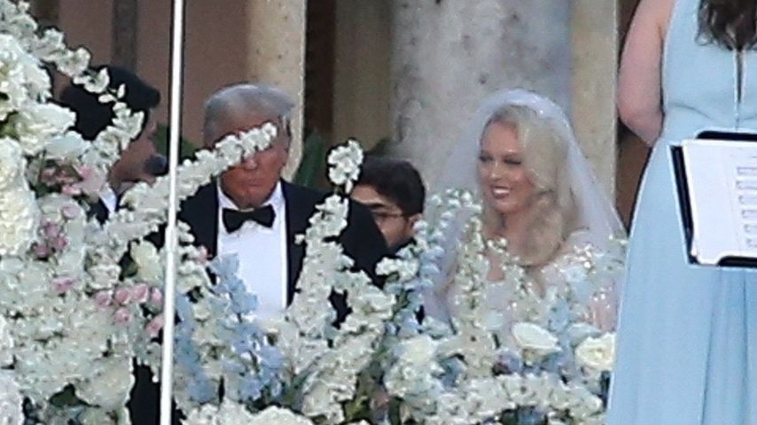 Donald Trump und Tiffany Trump bei ihrer Hochzeit