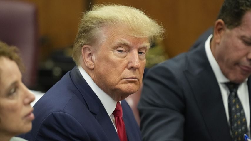 Auf der Epstein-Liste: Donald Trump streitet die Vorwürfe ab