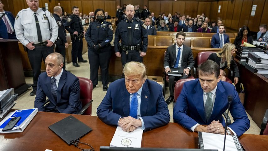 Donald Trump vor Gericht
