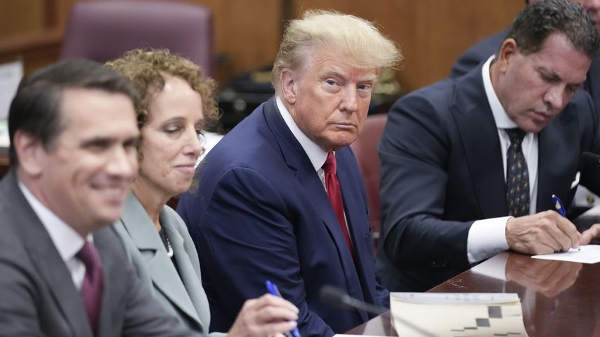Donald Trump vor Gericht, April 2023